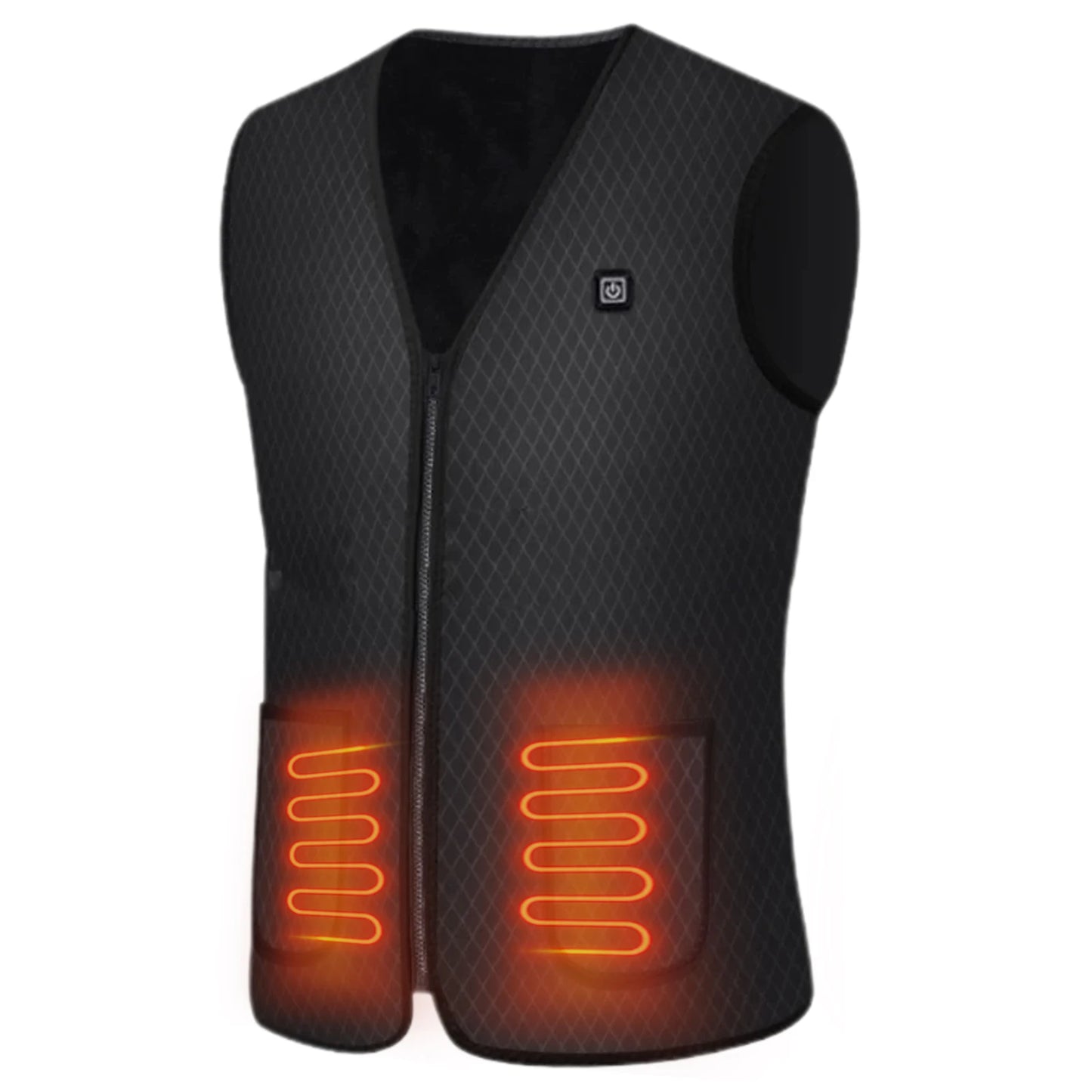 USB Heated Vest - 3-Speed Adjustable, Washable Heating Jacket for Outdoor Winter.