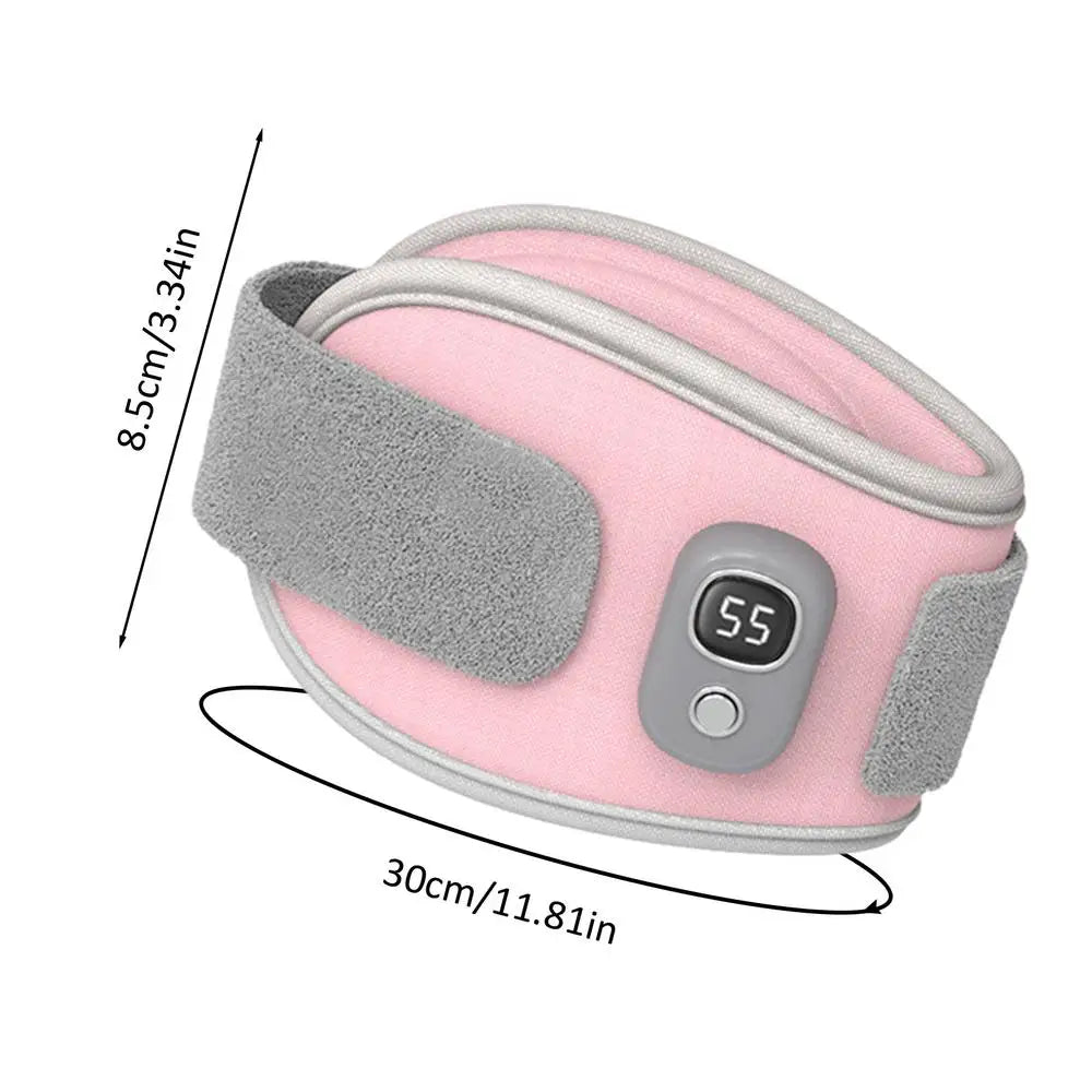 USB Rechargeable Heated Wrist Warmer Bracelet – Digital Display Electric Hand Warmer for Winter Work