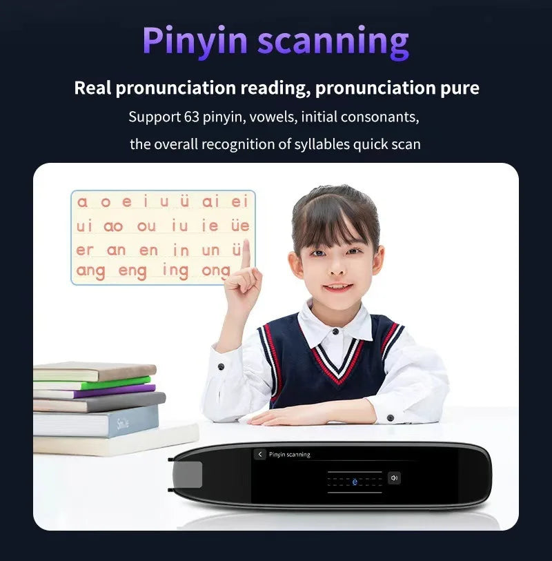 Smart Voice Translator Pen International Version 142 Languages WiFi Enabled Portable Scanner Translation Device for Travel