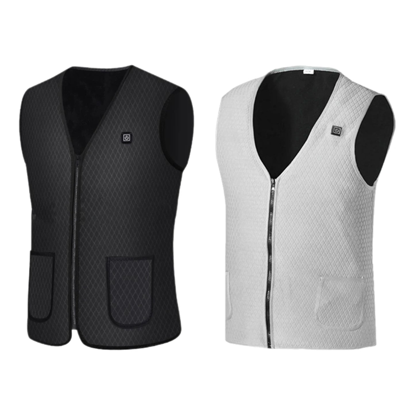 USB Heated Vest - 3-Speed Adjustable, Washable Heating Jacket for Outdoor Winter.